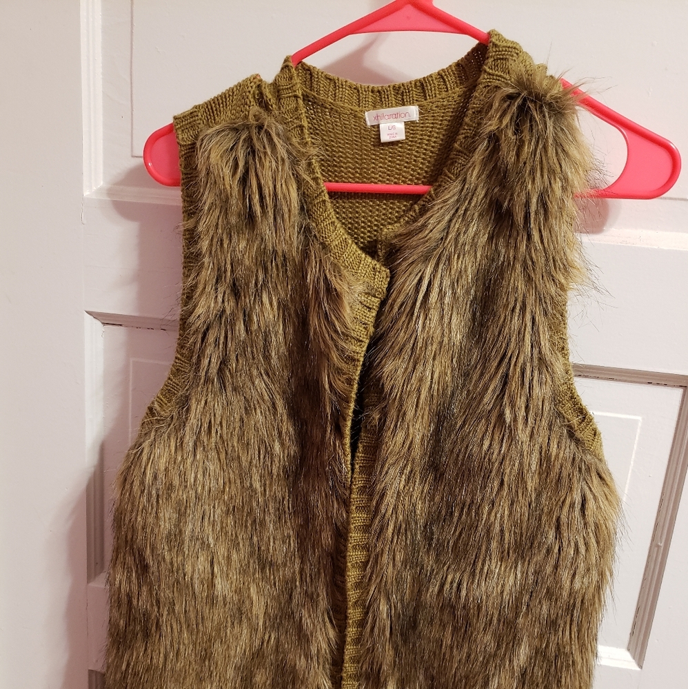 Furry vest